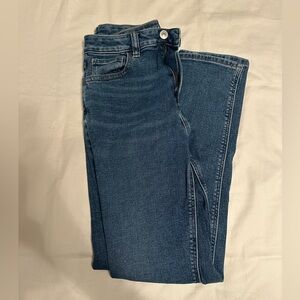 American Eagle Outfitters Dark Blue Straight Leg Jeans